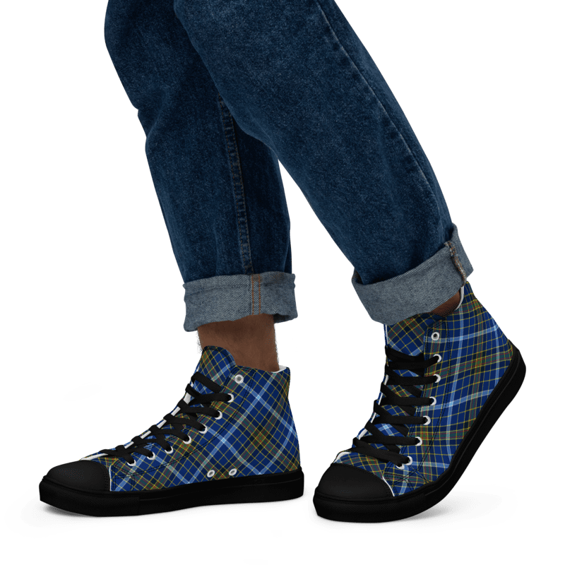 Knox Tartan Men's High Top Shoes product image (5)