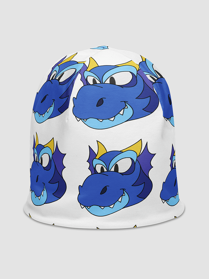 Lotta Happy Blue Dragon All-Over Print Beanie product image (1)