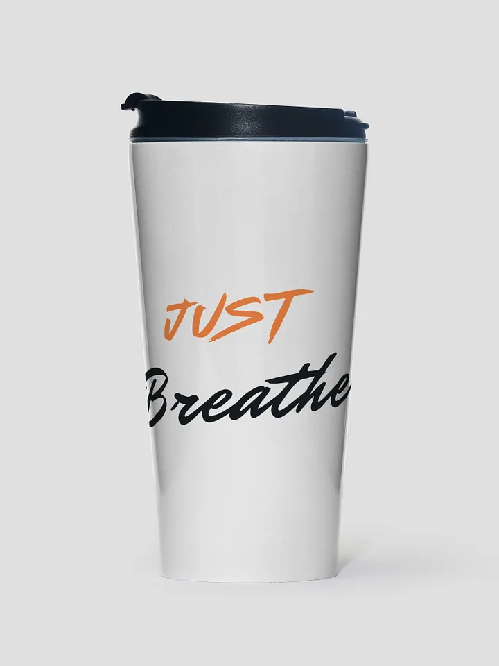 Breathe Easy Stainless Steel Travel Mug product image (1)