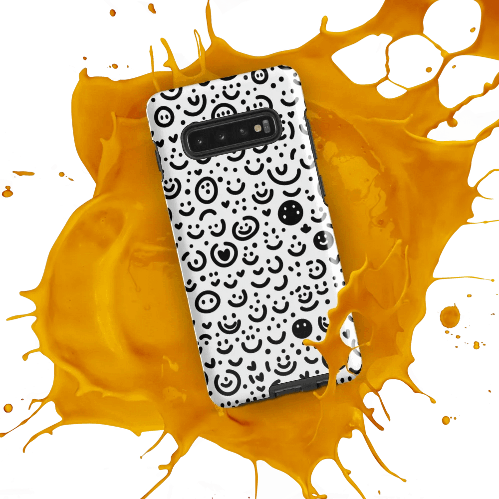 Whimsical Smiley Faces Tough Case product image (53)