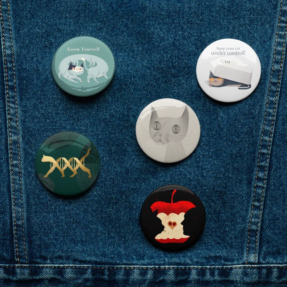 Pin Buttons Collection 4 (5 pcs) product image (6)