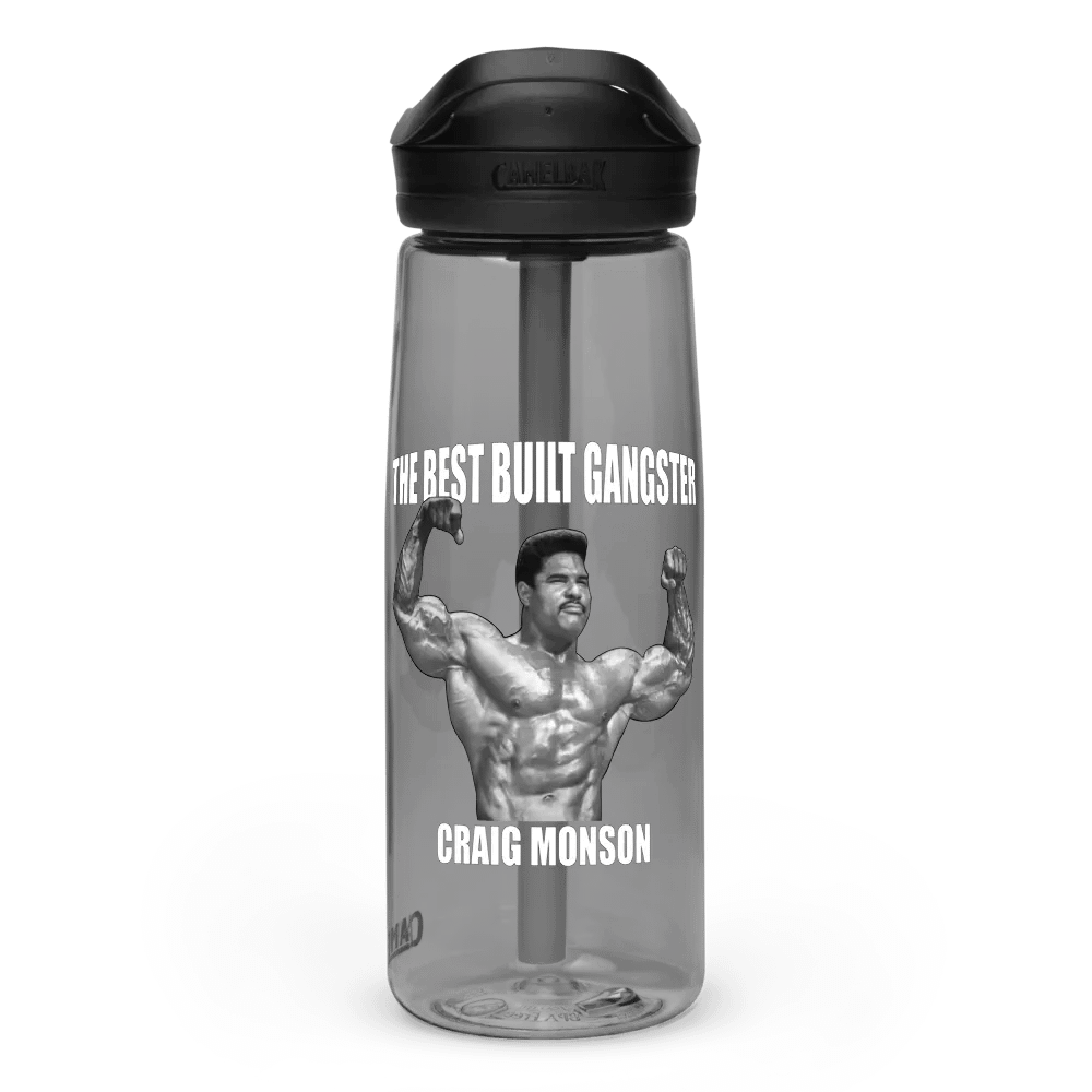 The Best Built Gangster Craig Monson Water Bottle product image (1)