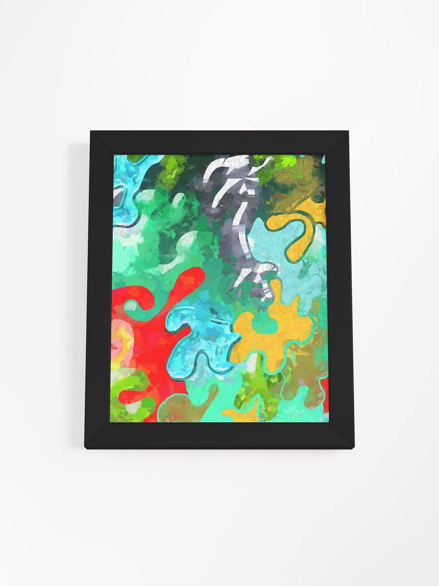 Blobs Collage Framed Poster product image (19)