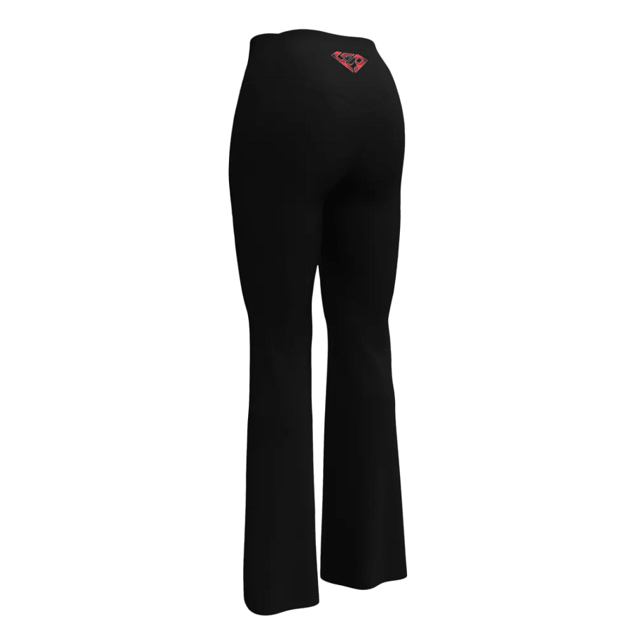 Plaid Logo Flared Leggings product image (9)