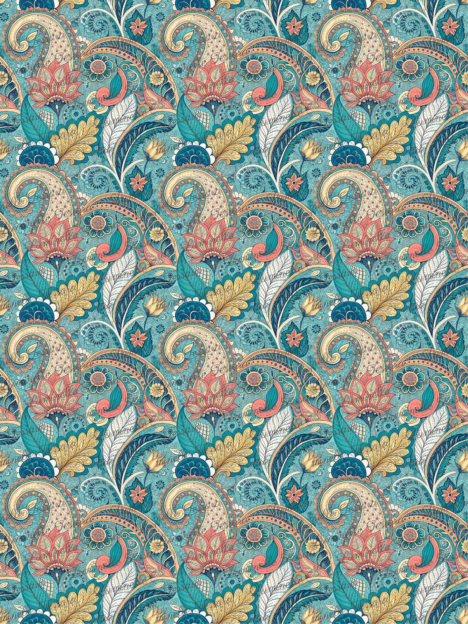 Boho Botanical Dreamscape Digital Paper Bundle product image (5)