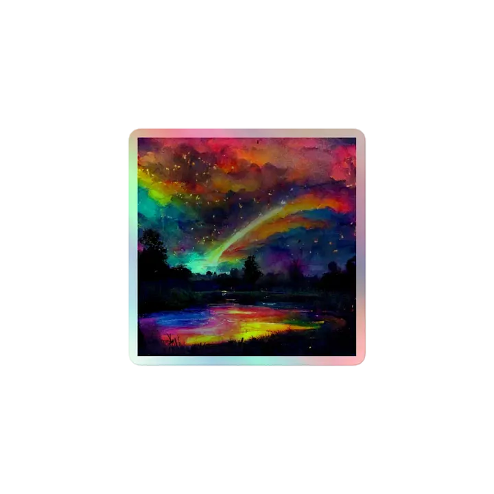 Celestial Dreamscape Holographic Sticker Set product image (1)