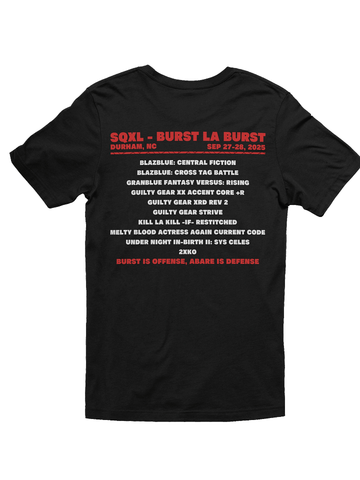 SQ XL Lineup Tee product image (2)