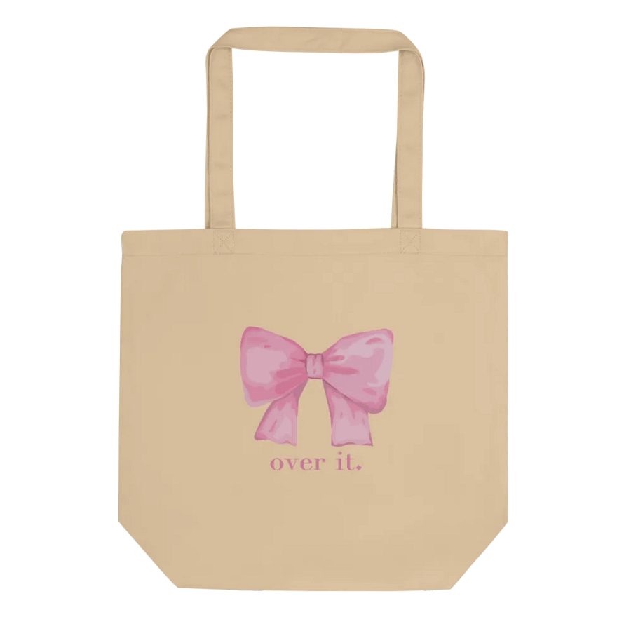 Over It Cookie, Coffee, and Bear Tote Bag product image (4)
