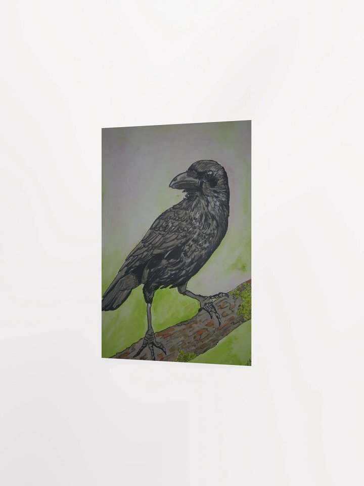 Corvid Series [00] Carrion crow poster print product image (2)
