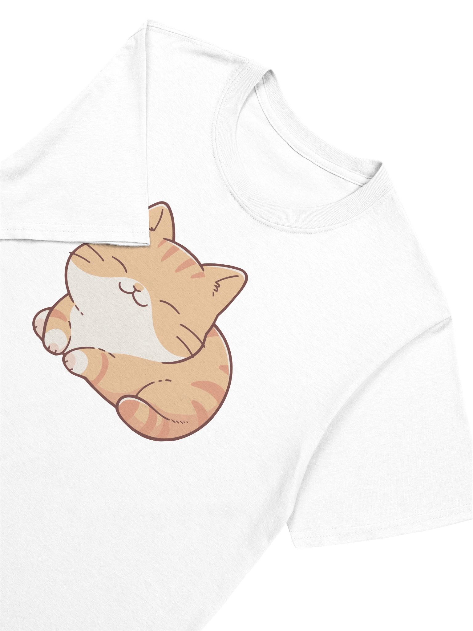 Cute Orange Tabby Cat Kawaii Cartoon product image (5)