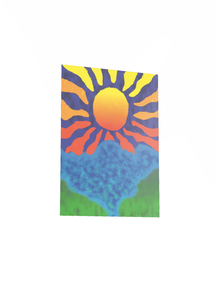 Watercolor Sunrise Poster product image (12)