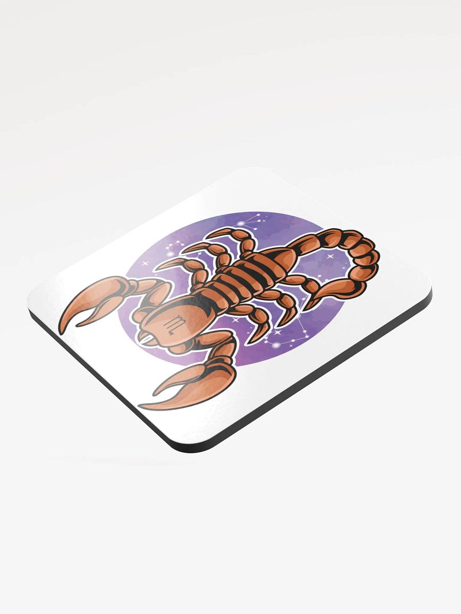 Zodiac Scorpion Cork Coaster product image (3)