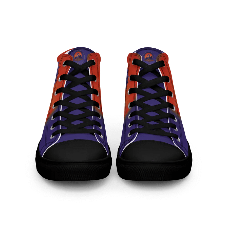 Dragon Sunburst High Top Canvas Shoes product image (3)