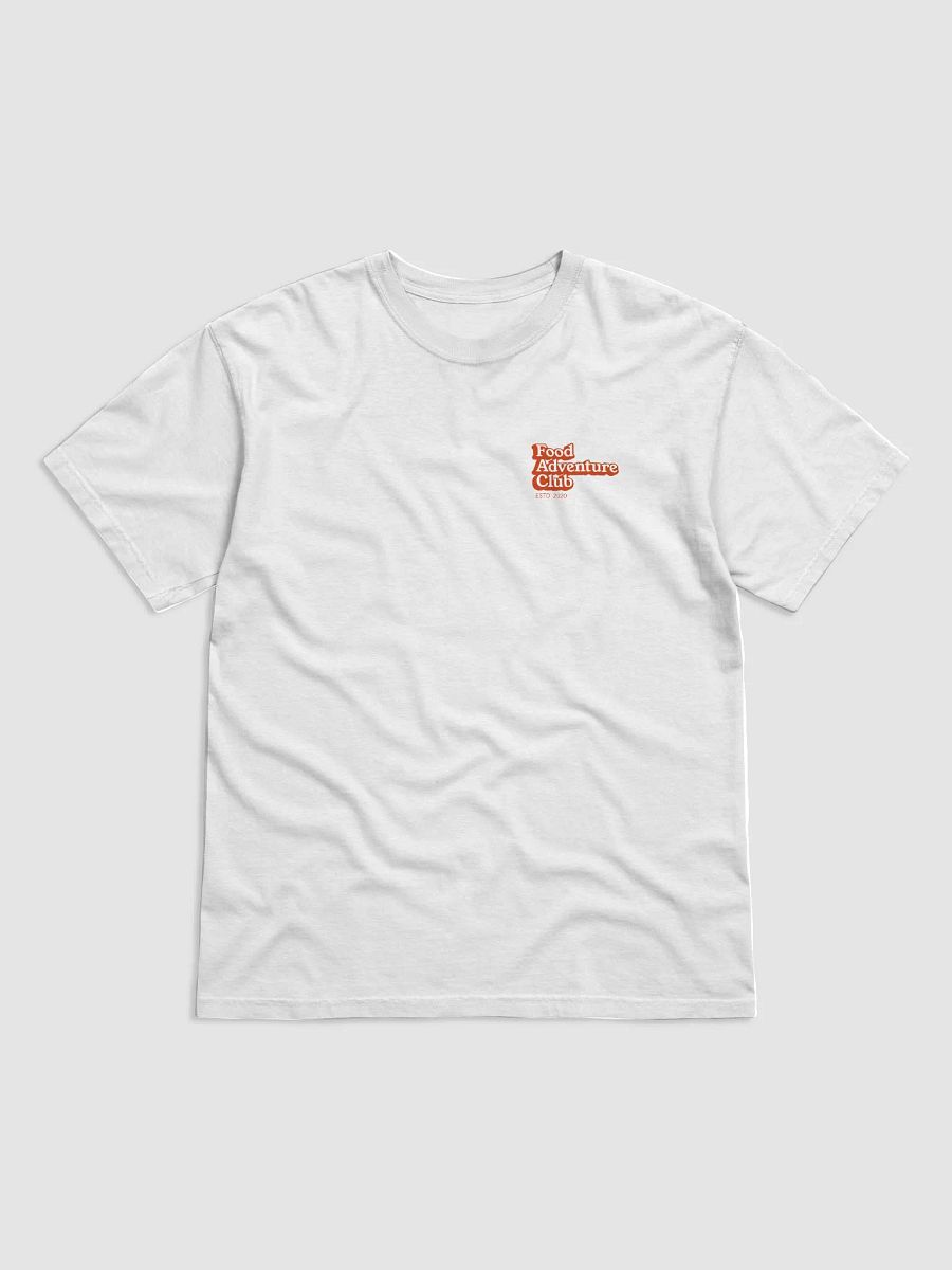 Food Adventure Club T-Shirt WHITE product image (1)