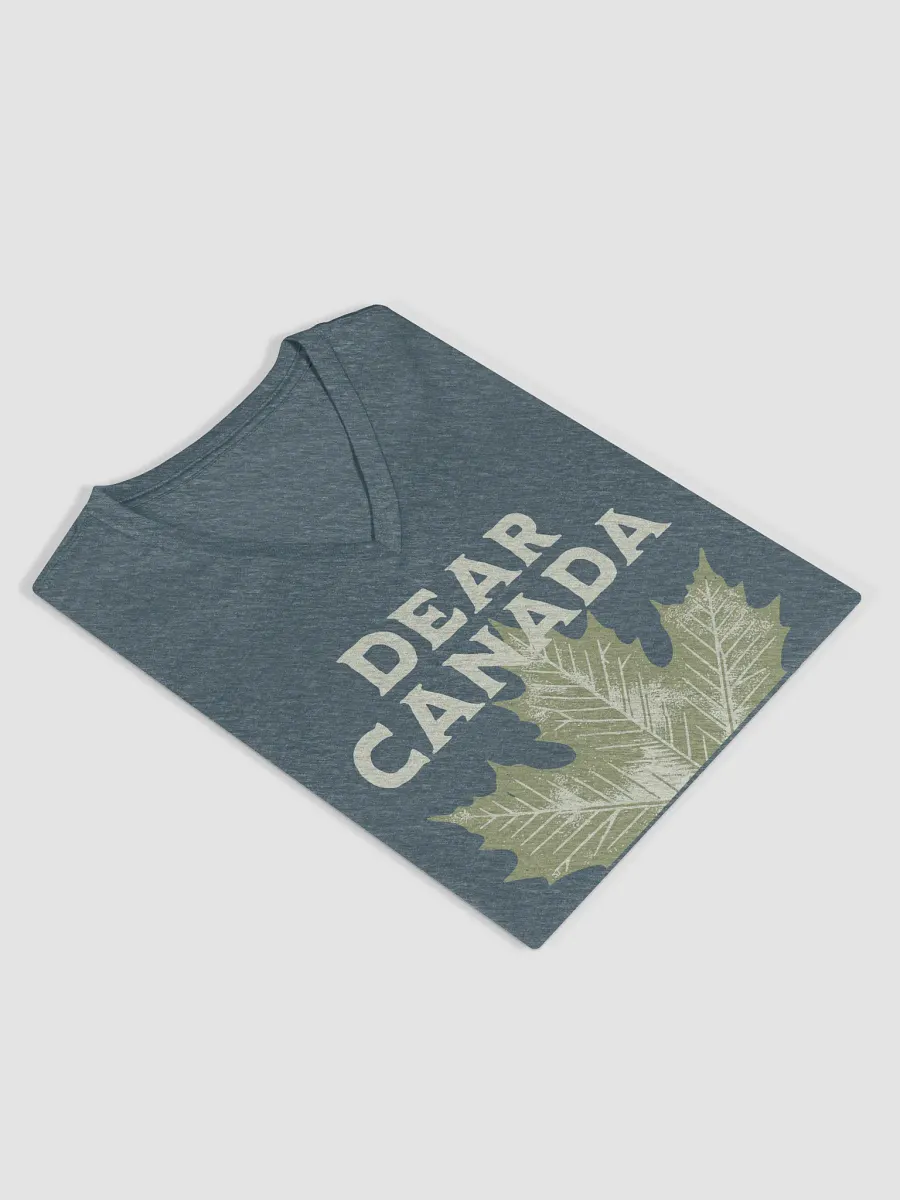 Dear Canada Statement V-Neck Tee product image (4)