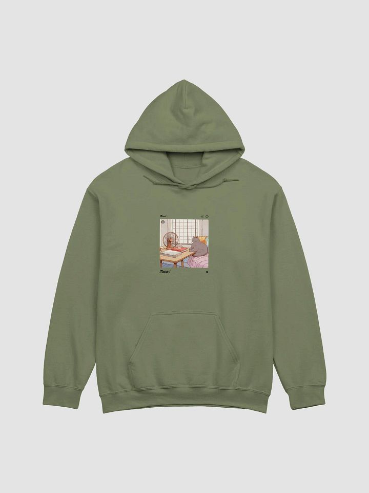 Cozy Cat Booklover Hoodie product image (1)
