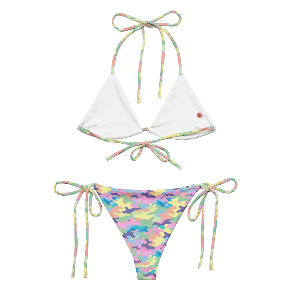 Pastel Camouflage Bikini Set product image (4)