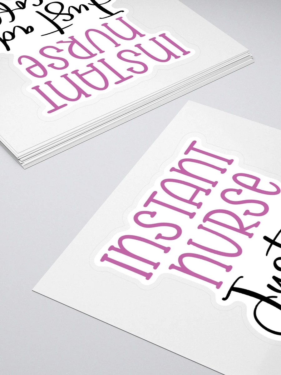 Instant Nurse: Just Add Coffee Sticker product image (10)