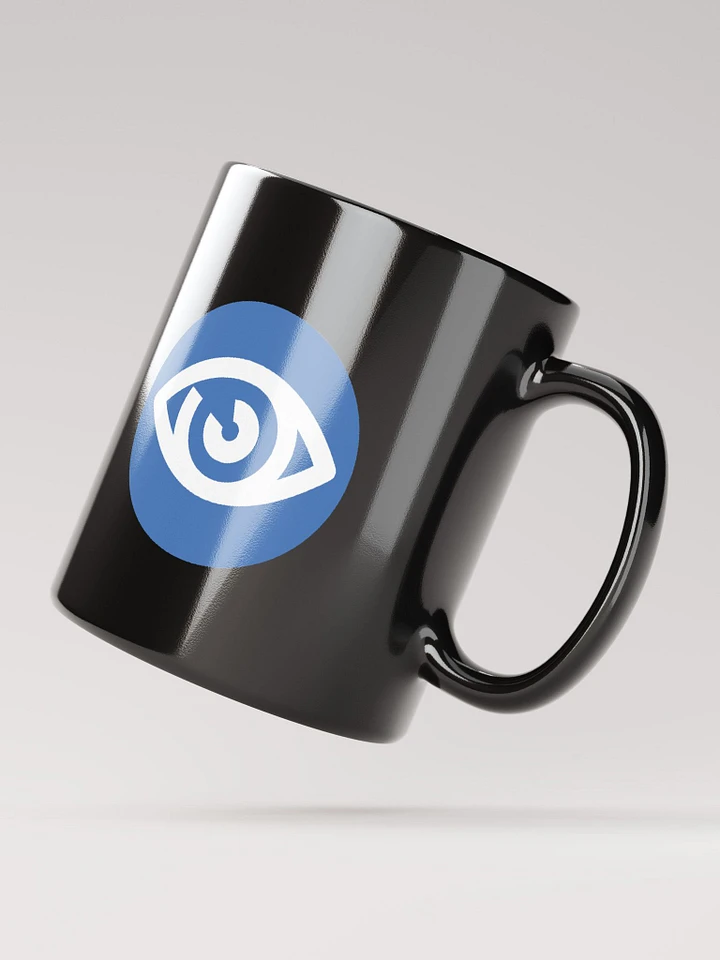 Circle Logo Coffee Mug - Black product image (3)