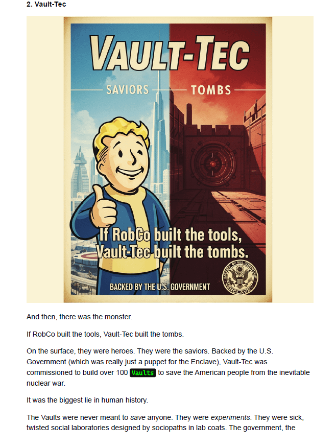 Fallout Archives: The Declassified Wasteland Compendium product image (5)