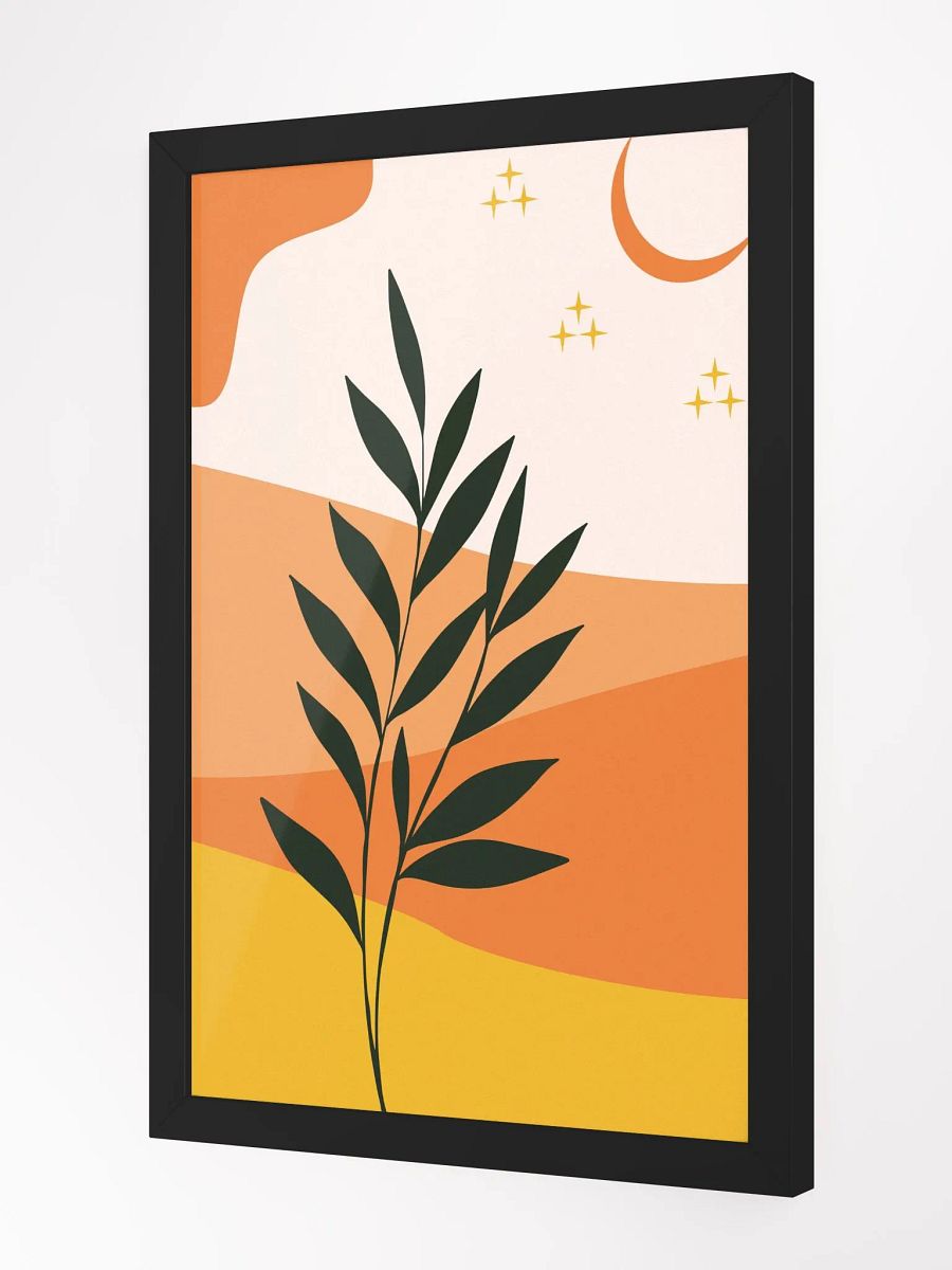 Celestial Leafy Branch Matte Poster product image (12)