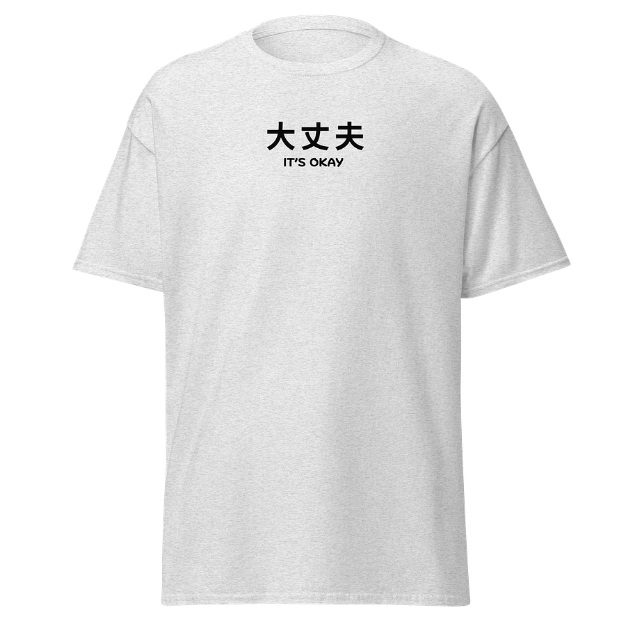 Daijōbu – 大丈夫 Minimalist Japanese T-Shirt | It’s Okay Light product image (11)