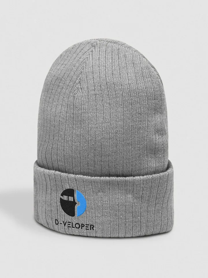 D-VELOPER Knit Beanie light mode product image (2)