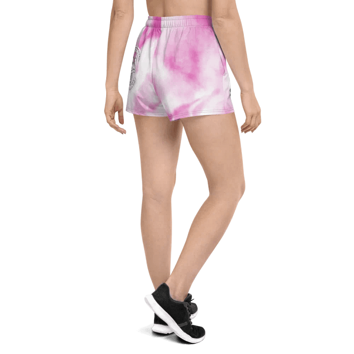 Syn Pink Tie Dye Shorts product image (1)