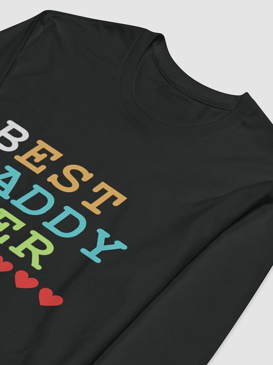 Best Daddy Ever Next Level Premium Fitted Long Sleeve Crew product image (3)