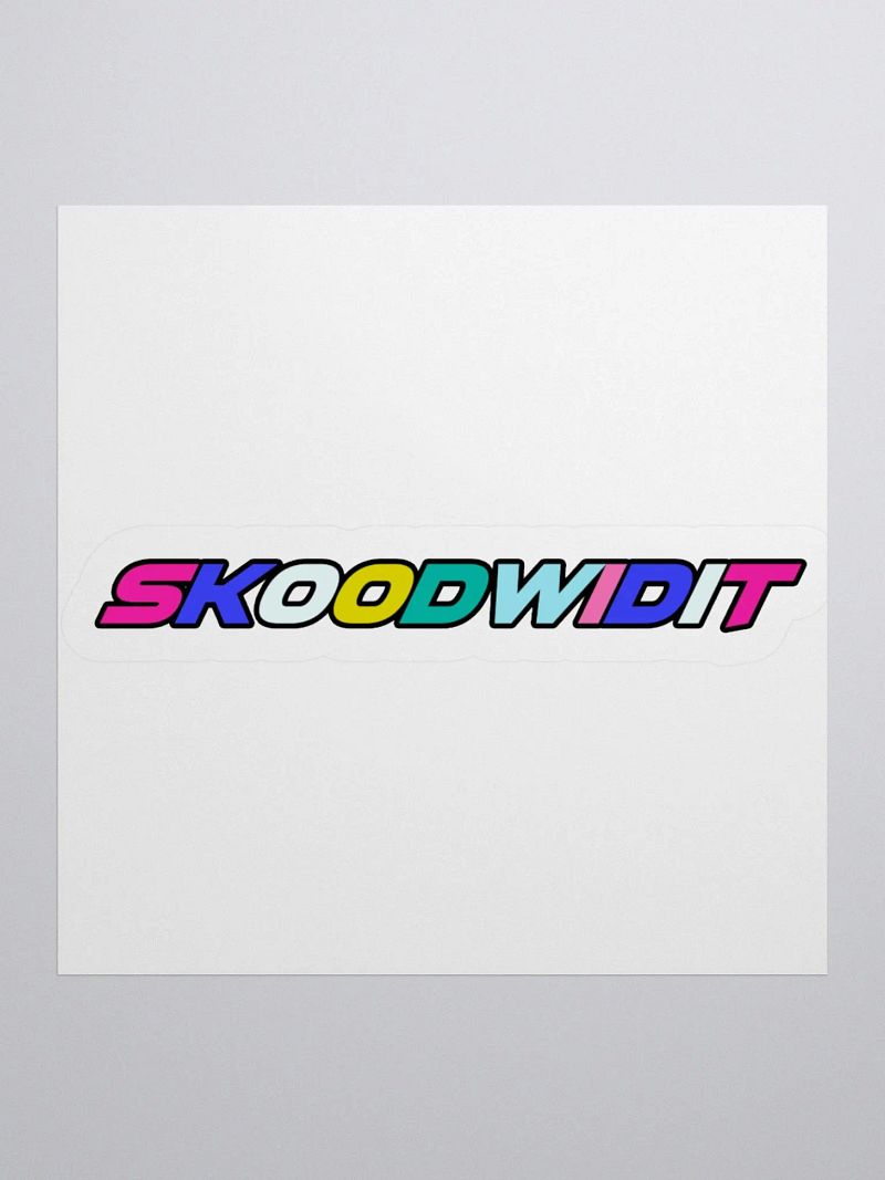 SKOODWIDIT STICKERS