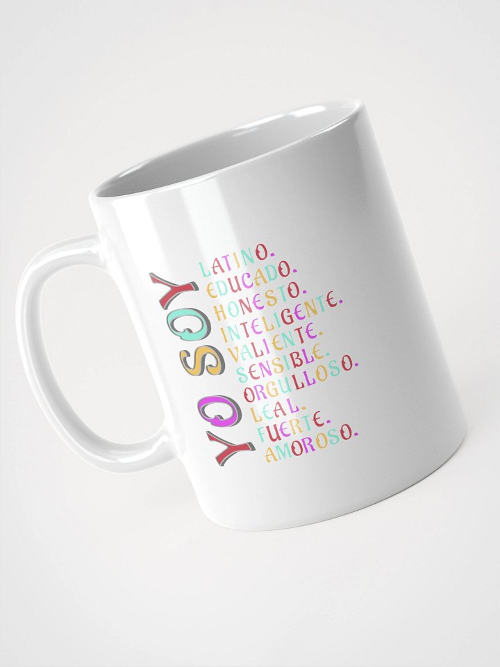 Yo Soy Latin White Glossy Mug product image (2)