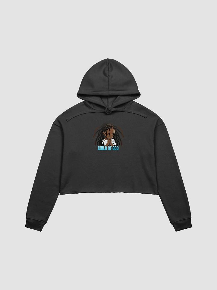Child Of God Women's Fleece Crop Hoodie product image (1)