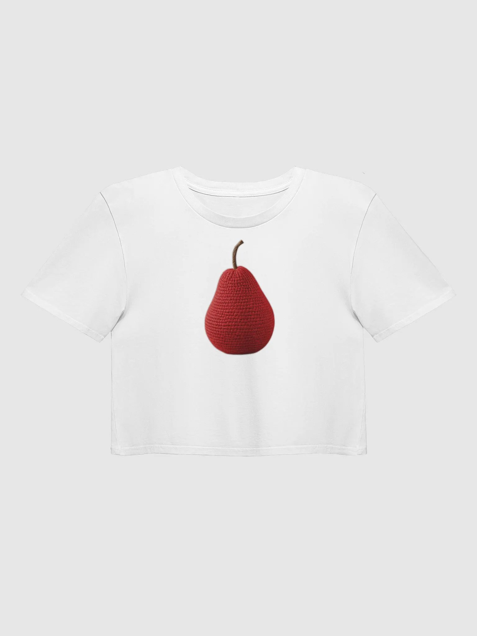 CozyAvocado Women's Premium Pear Crop Top #23 product image (1)