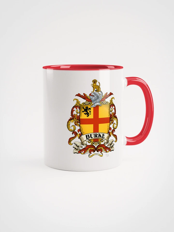 The Burke Family Coat of Arms Crest Coffee Mug product image (1)