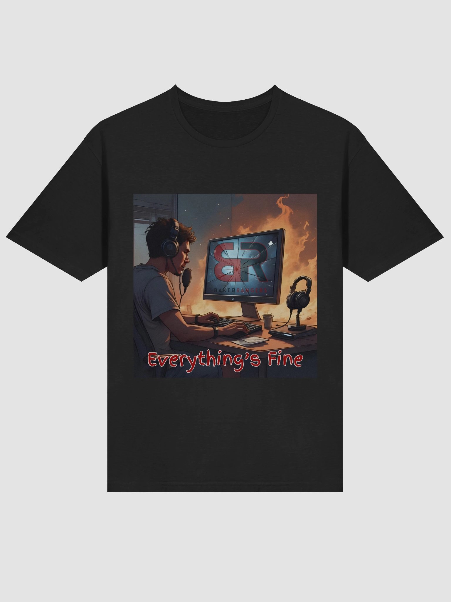 Everything's Fine Soft Tee product image (17)