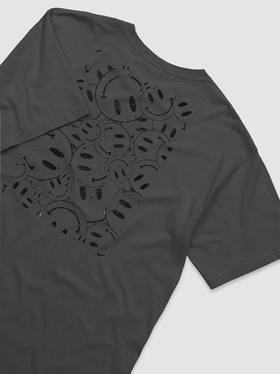 Smiley Face Repeat Print Cotton T-Shirt product image (36)