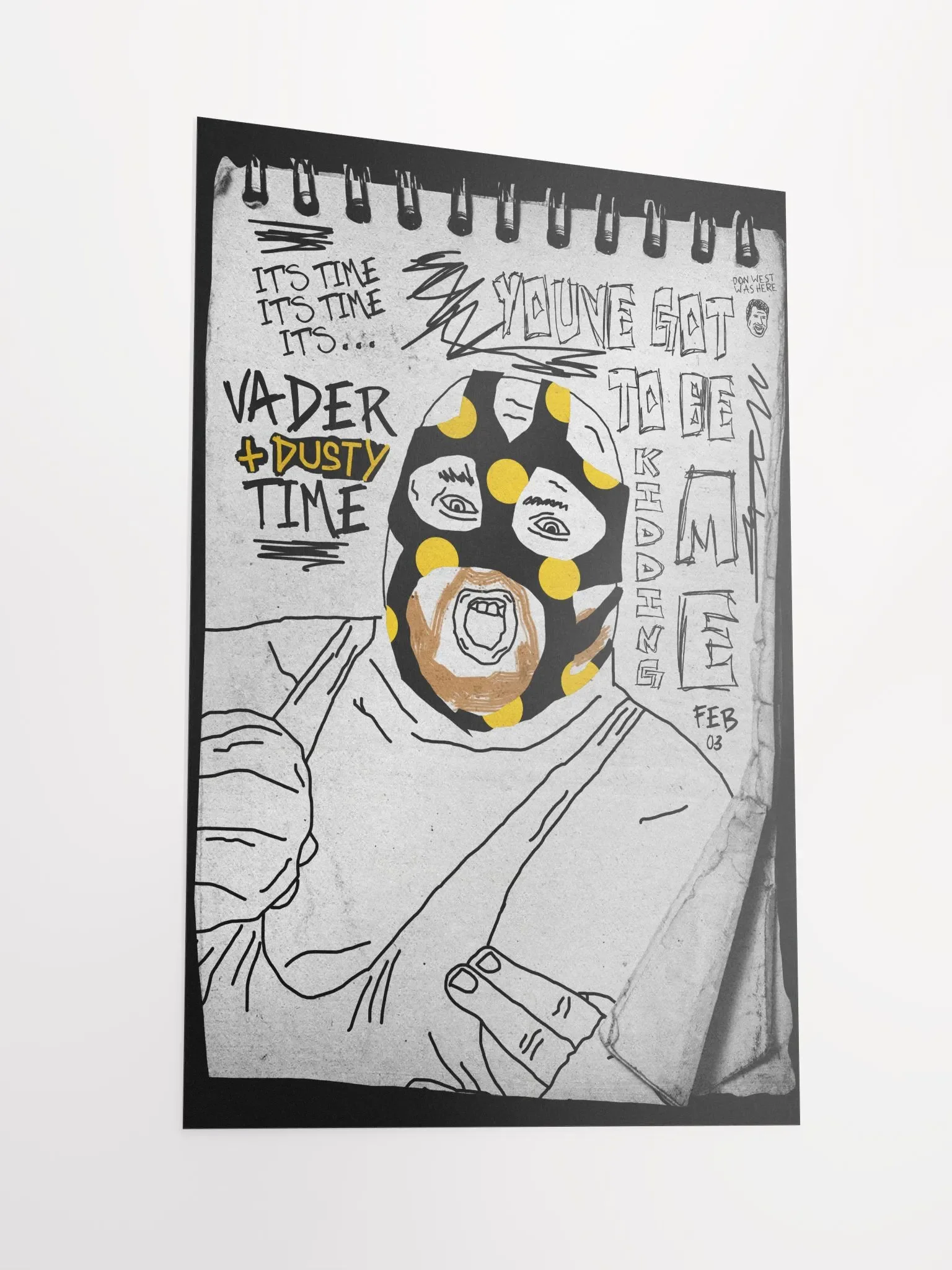Vader and Dusty Time - February 2003 Episode Poster product image (2)