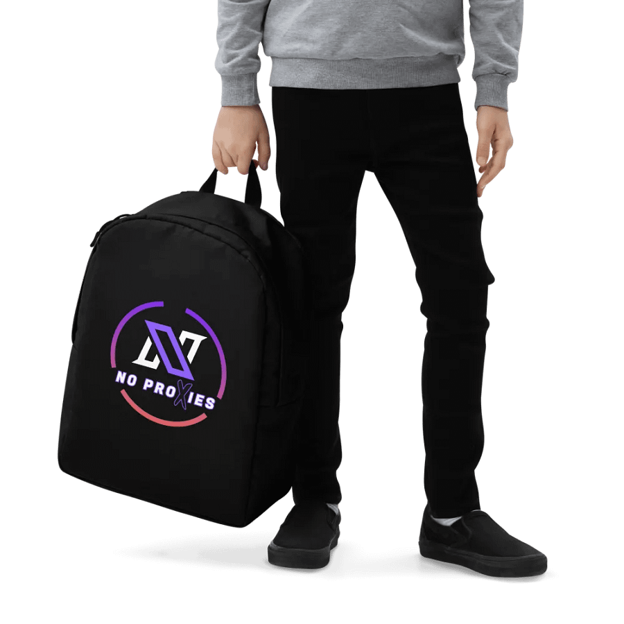 No Proxies Back Pack - Black product image (7)