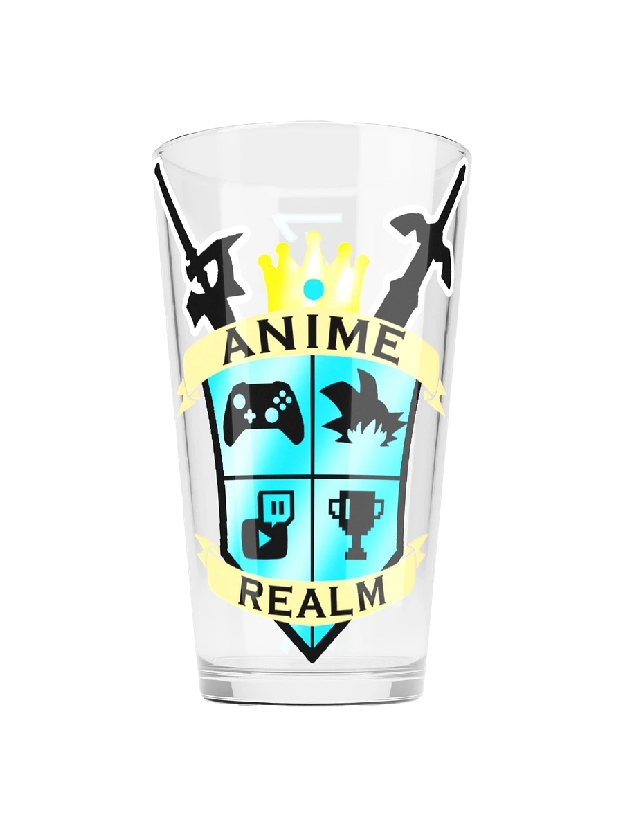 Anime Realm Crest Shaker Pint Glass product image (1)