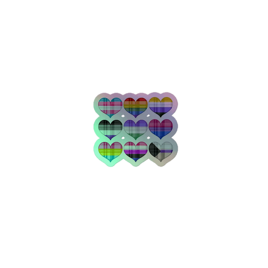 All The Hearts Sticker product image (1)