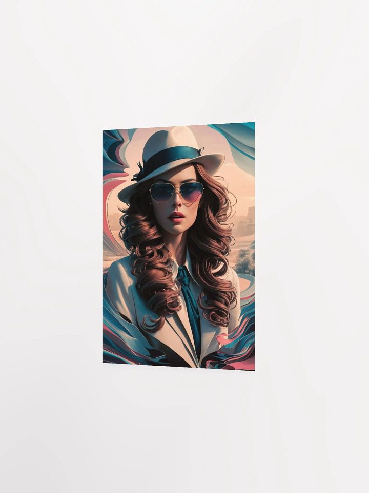 Abstract illustration of a Woman Poster - 8 product image (8)