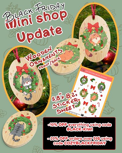 MINI SHOP UPDATE is live! Lots of cute cats are waiting for their furever homes❤️😺, just follow the deals happening this Frid...