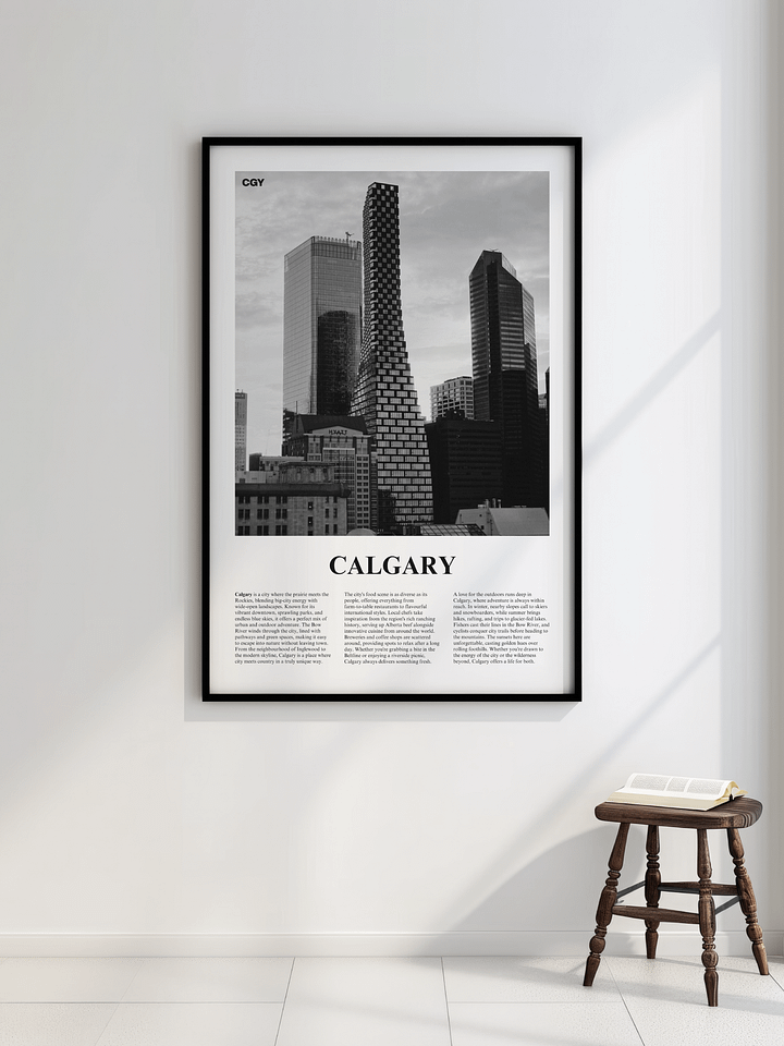 Calgary 01 Newspaper Poster product image (2)