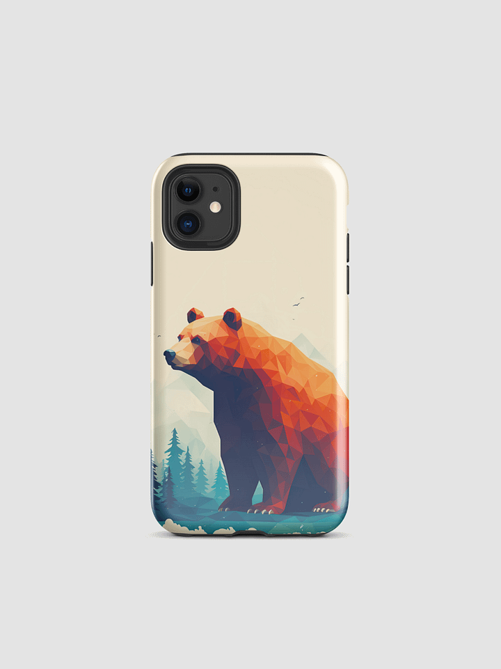 Poly Bear Tough iPhone Case product image (1)