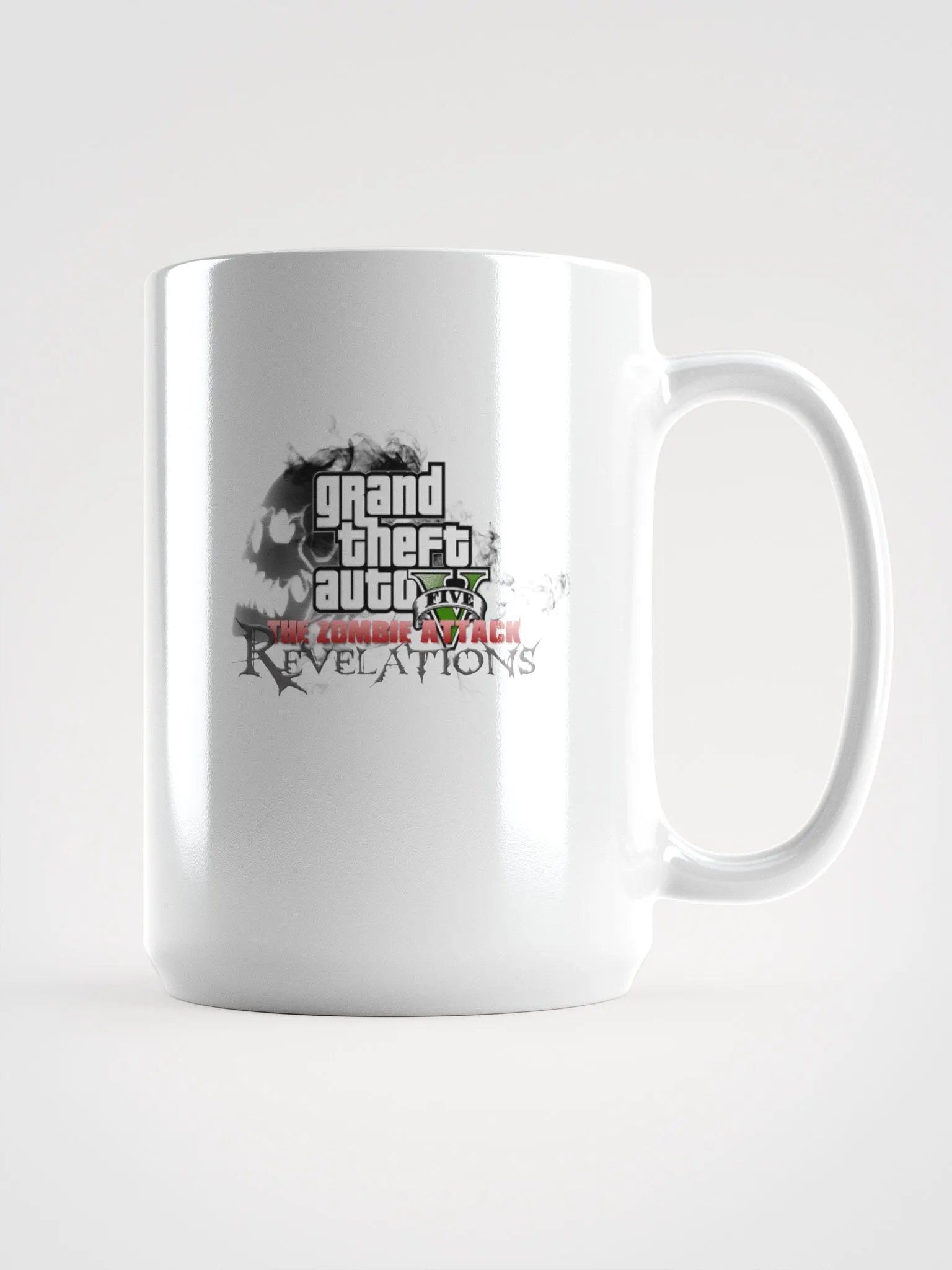 ZAR White Glossy Mug product image (1)