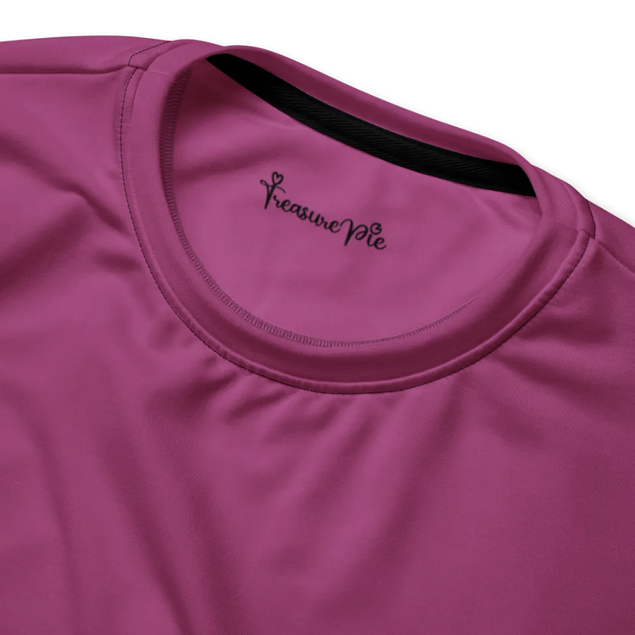 Plain Plum Purple True Summer Unisex Recycled Polyester Heavyweight Premium Sweatshirt by Treasure Pie product image (4)
