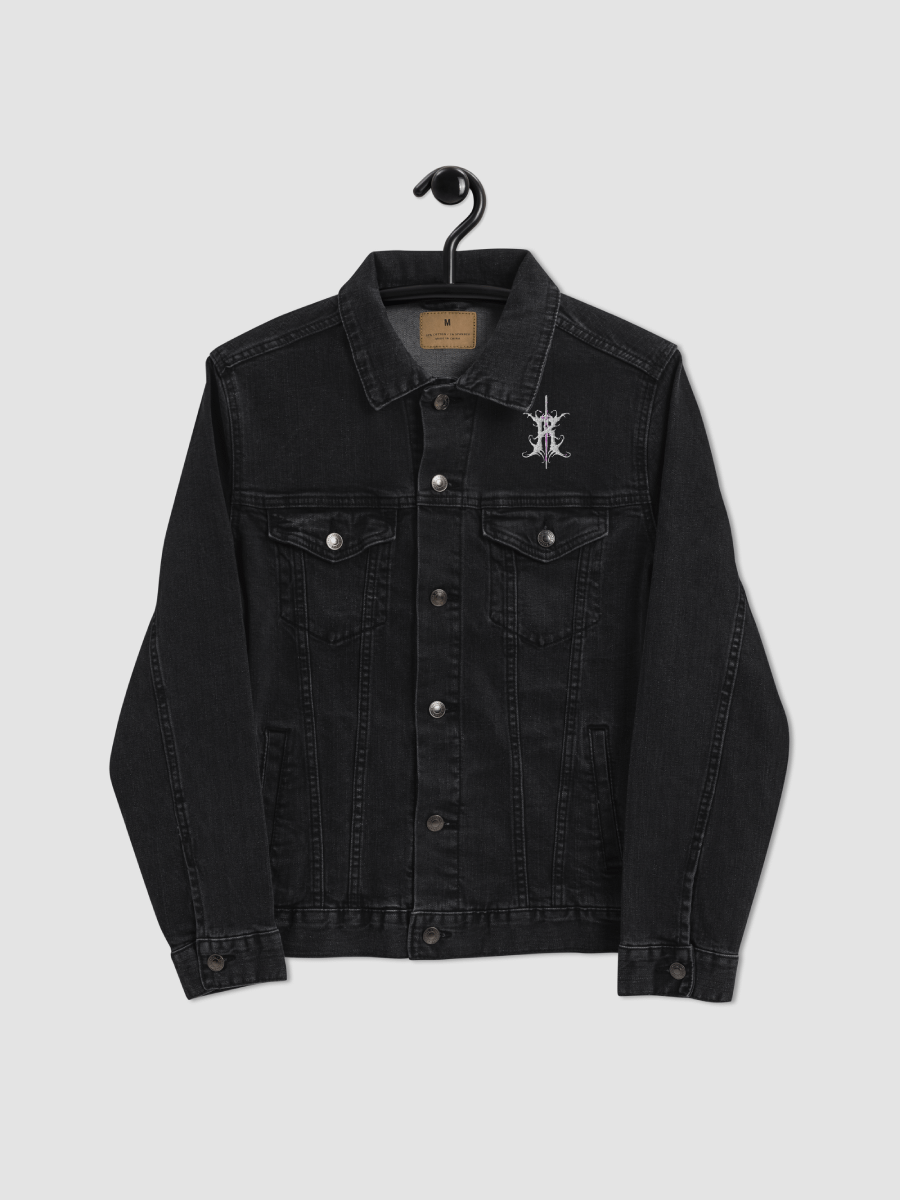 Ruxa White Logo Denim Jacket product image (3)