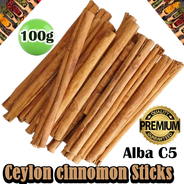 Premium Ceylon Cinnamon Sticks from Sri Lanka 100g product image (1)