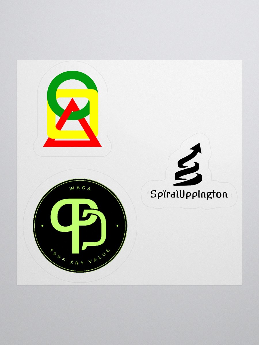 TryUnity X SpiralUppington X WAGA Stickers product image (3)
