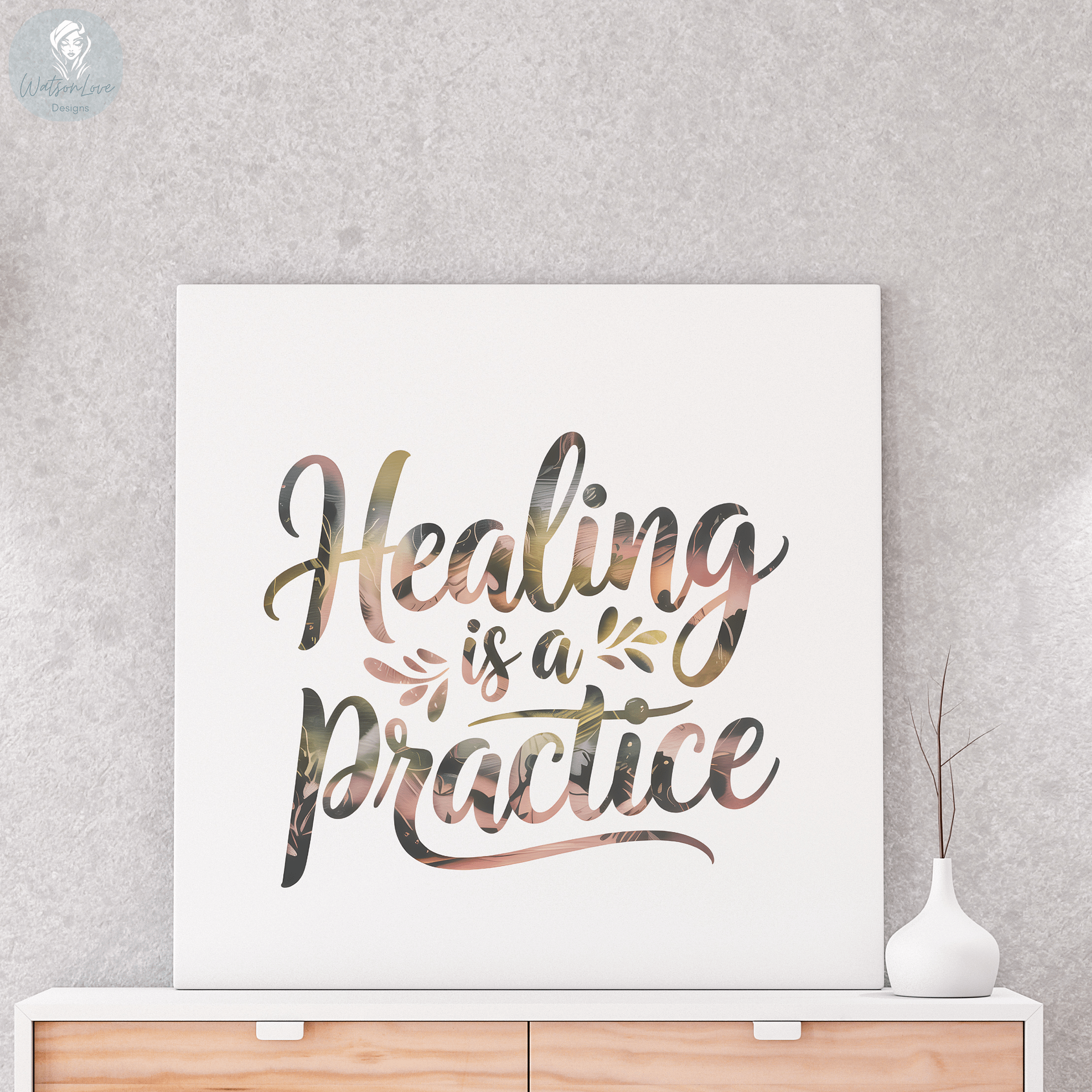 Healing Is A Practice, Mental Health png, Motivational Png, Positive Png, Mental Health Matter Png, Be Yourself Png, Positive Vibes Gift product image (2)